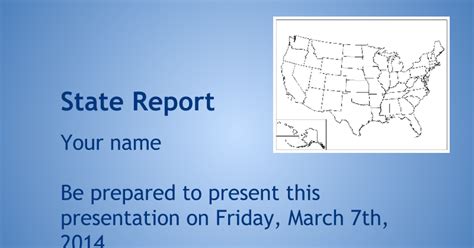 state report template google slides
